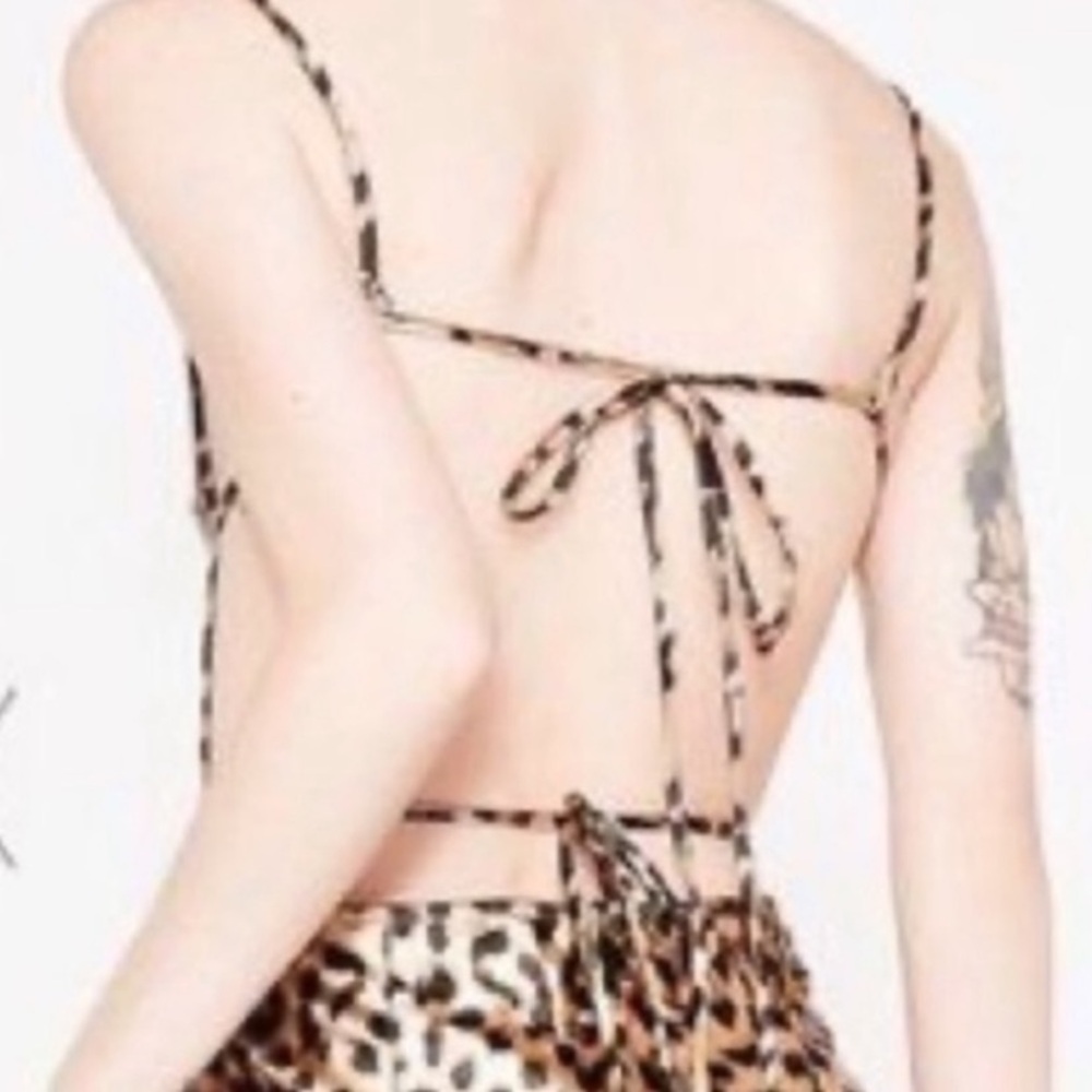 Leopard Print Mini Dress - Picture 3 of 8